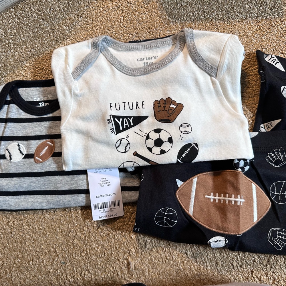 3 pcs carters set